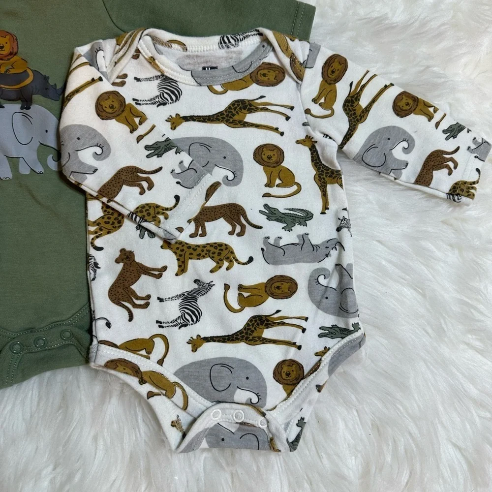 0-3 Months Baby Boy bodysuit bundle